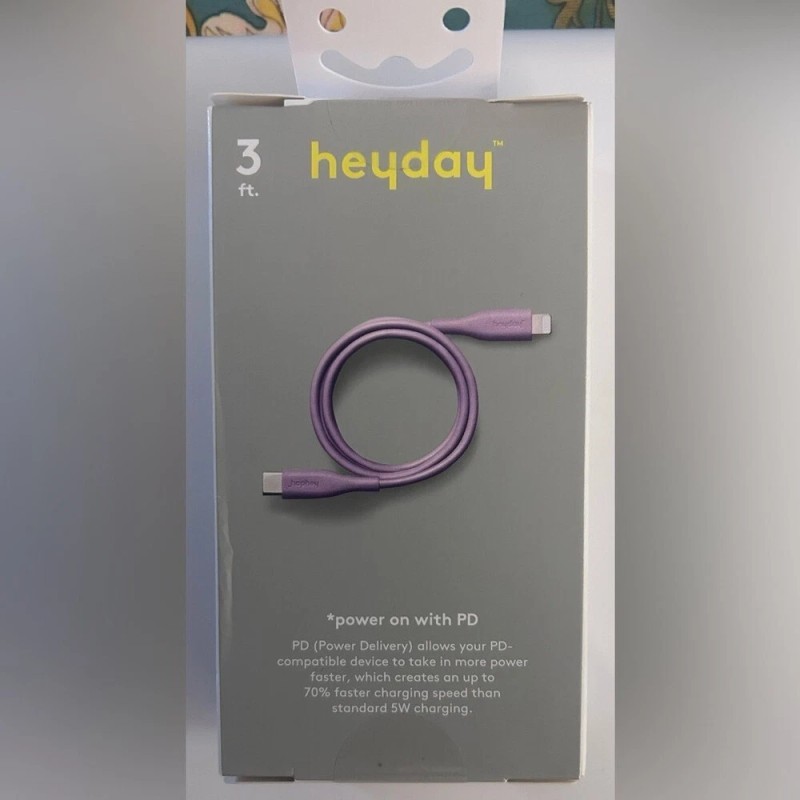 Heyday 2 For $10 Heyday 3’ Lavender Lightening Fast Charging