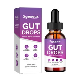 New GutDrops, All-Natural Formula to Maintain Healthy Body, Energy and Overall Well-Being (Pack of 1)