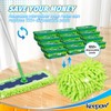 KEEPOW Reusable XL Mop Pads Compatible with Swiffer XL Sweeper,