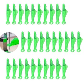 30pcs Fish Mouth Sewing Machine Needle Threader, 2025 Upgrade Automatic Needle Threader, Fish Type Needle Threader, Quick Sewing Machine Loop, Easy Selfthread Needle Threaders Tool for Sewing (30)