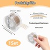 Pack of 600 Slip-On Eyelid Tapes, Stripes, Invisible, Eyelid Stripes,