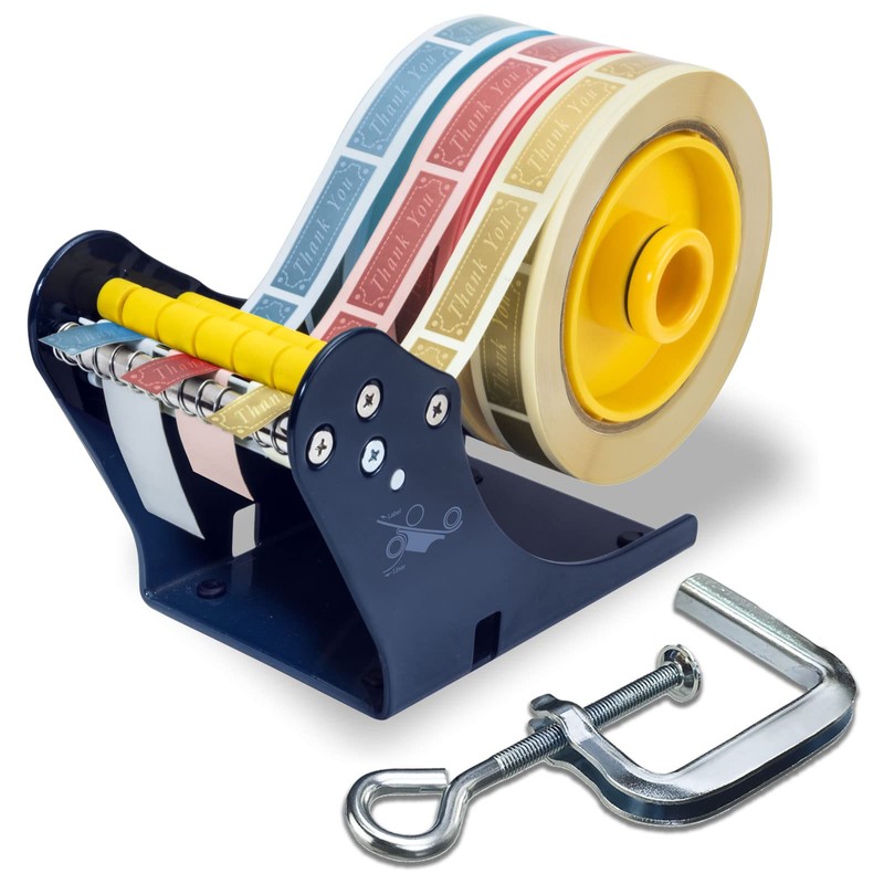 Excell Tabletop Label Dispenser (3" Wide, 3" Core) Shipping Label