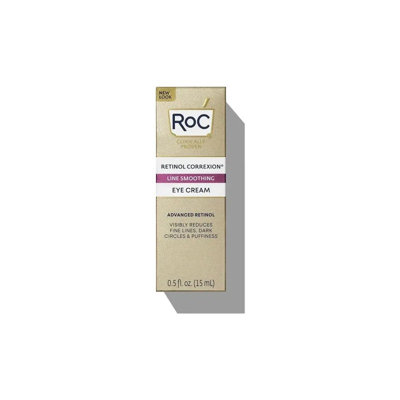 Crema Ojos RoC Retinol Correxion Antiarrugas Día/Noche 15mL Hipoalergénica