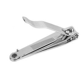 Silver Nail Clippers Set, Toenail Clippers, Fingernail Cutters Nail Clippers for Thick Toenails and Nails Toenail Clipper Beauty and Personal Care with Nail File Finger Nail Clippers (Large)