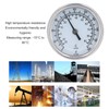 Bimetallic Thermometer G1/2 304 Stainless Steel ‑15°C To 90°C 83mm