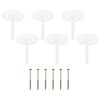 PATIKIL 82mm Perforated Insulation Pins, 50 Pack Insulating Nails Wall