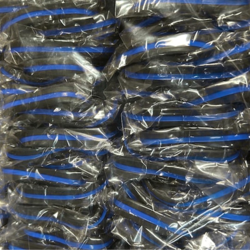 Thin Blue Line Wristband-24 Pack