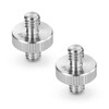 SMALLRIG 1/4 Male to 1/4 Male Threaded Screw Adapter (2PCS)