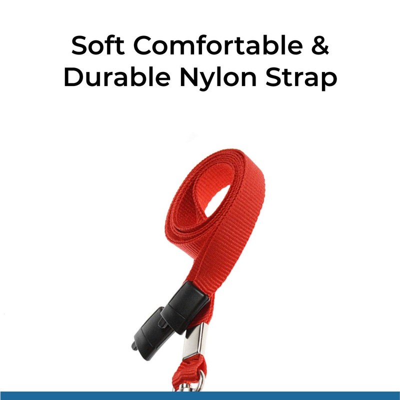 PCL Media ltd Red Lanyard for use with Rigid ID