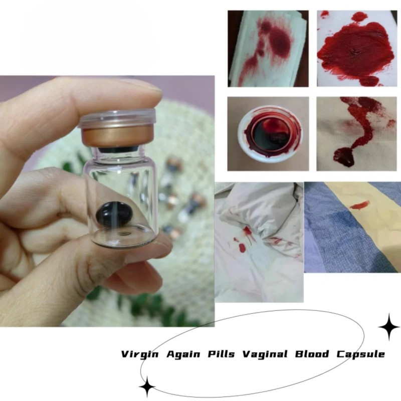 Virginity Blood Capsule -Pure Herbal Intimate Support 100% Natural