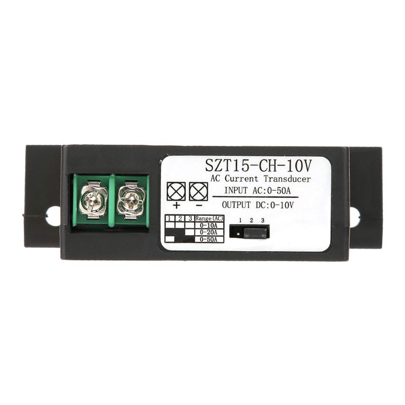 AC Current Transducer, SZT15-CH-10V Current Transducer Transmitter Transformer Sensor AC