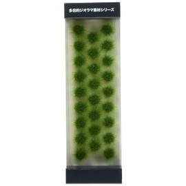 プラッツ/ノッホ 多目的ジオラマ素材シリーズ 草むら・草丈6mm (緑・26株セット)