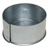 12" End Cap Round Duct Fitting, 24 ga.