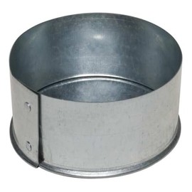12" End Cap Round Duct Fitting, 24 ga.