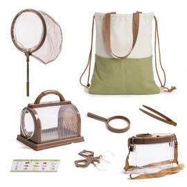 ROBOTIME Kids Explore Kit & Bug Catcher Kit, Educational Camping Equipment for Kids, Outdoor Exploration Kit, Adventure Toy, Gift for Boys and Girls Aged 3-12 Years