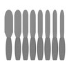 Albion Engineering 1058-G01 C.A.T. Spatula Set, Plastic, Pack of 8