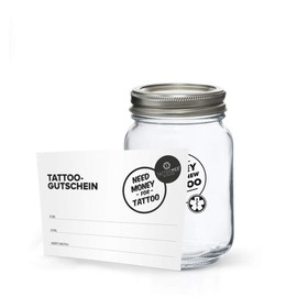 Tattoo Toomed Tattoo Aftercare for Tattooed Skin Tattoo Piggy Bank Small and Voucher