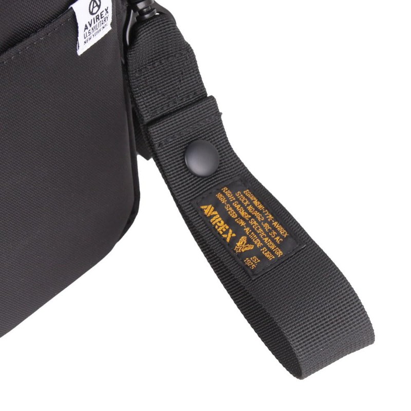 Avilex 2056 Shoulder Mini Shoulder, Black