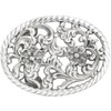 BELTINGER Belt Buckle Flower 4.0 cm | Buckle Interchangeable Buckle