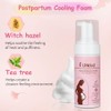 UHdod Kit de Espuma Calmante de Hamamelis y Compresas Perineales