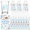 LIUBUJINGYING 60 Sets Western Cowboy Baby Shower Acrylic Shot Glasses