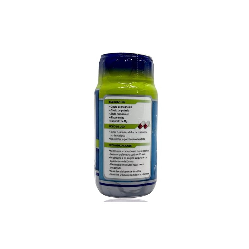 Citrato de Magnesio Potasio Glucosamina AHA 60 caps Supra