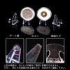 Mikankawa 30 Pcs Mini Acrylic Display Stand Badge Coin Commemorative