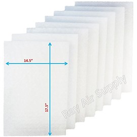 RAYAIR SUPPLY 16x20 Cimatec Airscreen 1000 1" Air Cleaner Replacement Filter Pads 16x20 Refills (4 Pack)