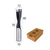 HUHAO 12mm Carbide Tipped Brad Point Boring Bit,Right Hand Dowel
