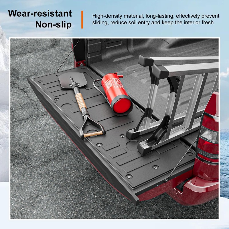 powoq Tailgate Mat Compatible with 2022 2023 2024 2025 2026