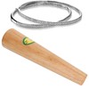 Ring Mandrel, Wooden Bangle Mandrel Ring Sizer Adjuster Jewelry Making