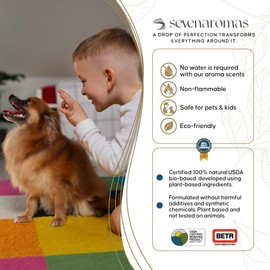 SevenAromas Hotel Scent Diffuser Oil, Luxury Hotel-Inspired Essential Oil for Aromatherapy & HVAC Diffusers – Premium Dropper Bottle - 145 ml 5 FL oz (Hotel Diamond)