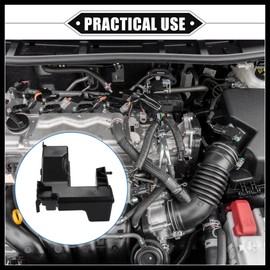 Hihaha Engine Air Intake Resonator Compatible for Honda Civic 2016-2020, Durable Plastic Black Chamber Resonator Assembly Durable Material