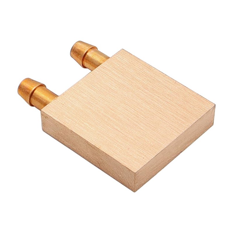 Ieron Pure Copper Water Cooling Block, CPU Graphics Radiator Heatsink,