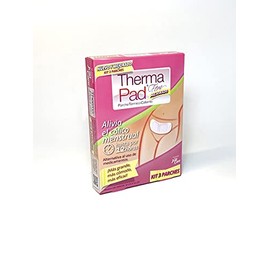 3 Parches Termicos Para El Alivio De Los Cólicos Menstruales, kit mensual 3 parches, 20 x 9.5 cms, abarca todo el vientre bajo, alivio sin medicamentos por 12 hrs