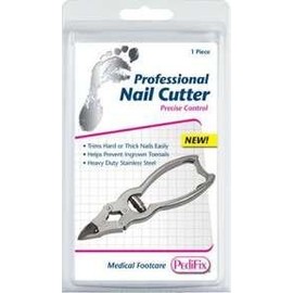 PEDIFIX Double Action Mycotic Nail Cutter Nipper Trimmer 5-1/2-in P3355 Professional Stainless Steel