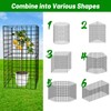 U0U 15PCS 5 Pack Plant Protector from Animals, Metal Mesh