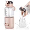 Flaschenwärmer Baby, Tragbarer Milchwärmer 400ml, Babykostwärmer Visueller mit Temperaturregelung, für