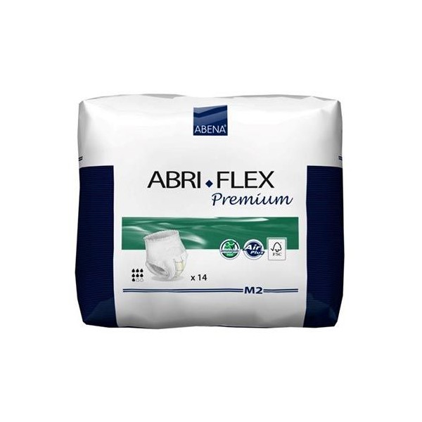 Abena Abri-Flex Premium M2 Incontinence Slip for Night Use 14 Items
