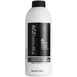 AGE beautiful Gentle Creme Hair Developers | For Permanent Hair Color Dyes, Toners, Lighteners | Professional Salon Coloring | Long Lasting Haircolor for Gray Coverage
