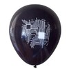Computer Circuit Balloons (16 pcs) by Nerdy Words (Silver &