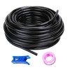 HUAZIZ 50 m Black PU Pneumatic Hose, Pneumatic Polyurethane, Flexible