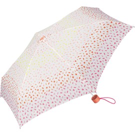 Esprit Petito Ditsy Florals Pocket Umbrella, orange, Feminine