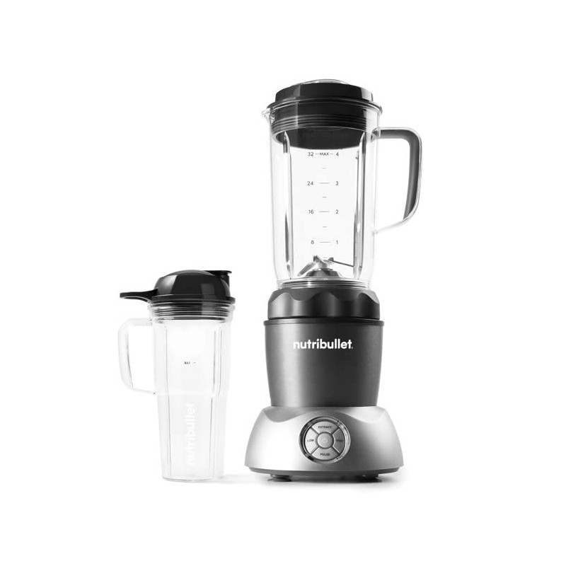 Nutribullet NB50200 1000W Pitcher Blender 32oz Pitcher 24oz Handled To-Go