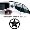 4R Quattroerre.it 17091 Stickers Army Star for Jeep Renegade, Diameter