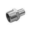Fitvell Barb Crimp PEX 1/2" x 1/2" NPT Male Threaded