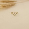 Heart Shaped Mustard Seed Ring for LDS and Christian Women