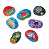 SES Creative 14289 Dinosaur Stones Painting with Transfer Stickers, Various