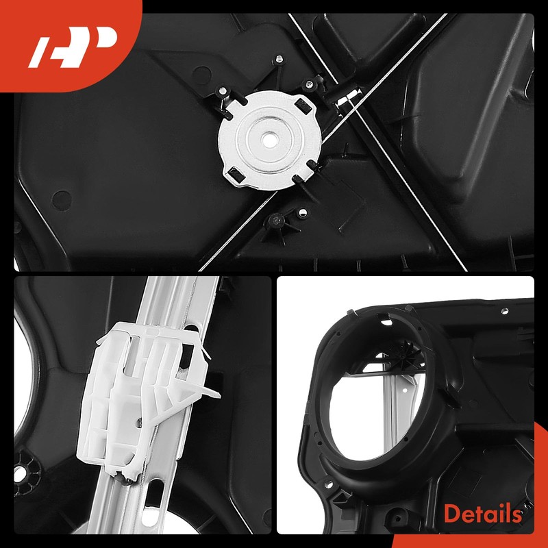 A-Premium Power Window Regulator Front Left Driver Side Compatible with