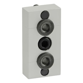 8020, 6131, 10 Series, Access Hole Drill Jig for 1" x 2" T-Slot Aluminum Extrusion 80/20 T-Slot Tools